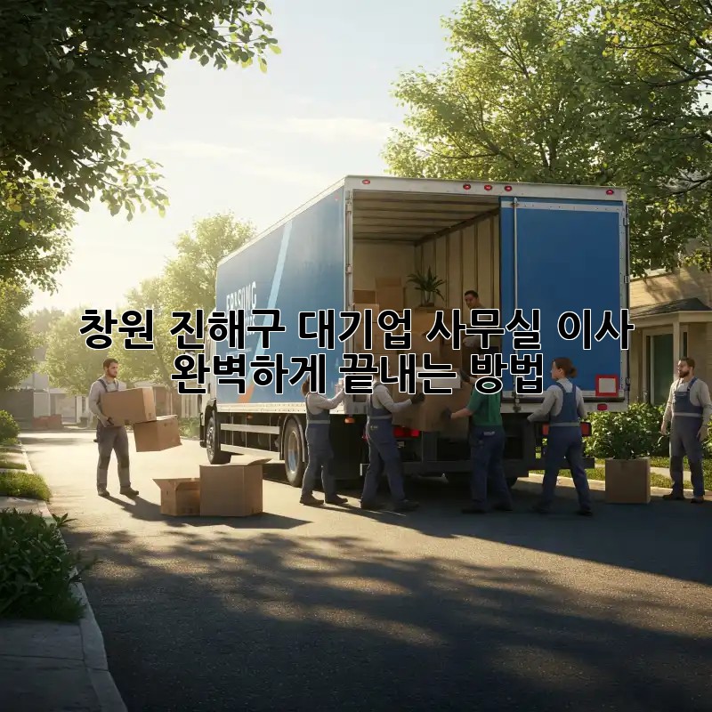 창원 진해구 대기업 사무실 이사, 완벽하게 끝내는 방법! 창원 진해구 대기업 사무실 이사, 완벽하게 끝내는 방법!