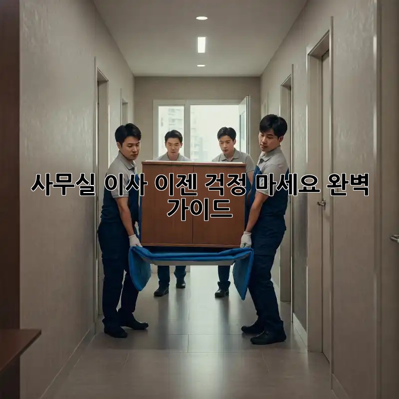 사무실 이사, 이젠 걱정 마세요! 완벽 가이드 사무실 이사, 이젠 걱정 마세요! 완벽 가이드