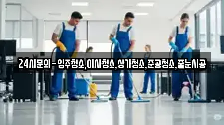 24시문의-입주청소,이사청소,상가청소,준공청소,줄눈시공