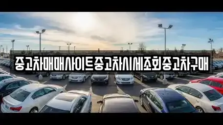 중고차매매사이트중고차시세조회중고차구매