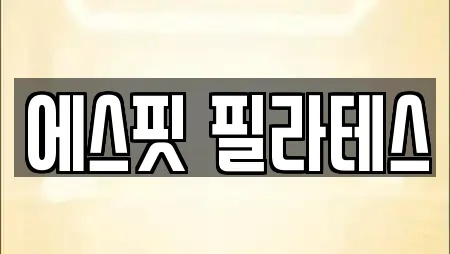 에스핏 필라테스