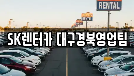 SK렌터카 대구경북영업팀