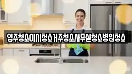 입주청소이사청소거주청소사무실청소병원청소