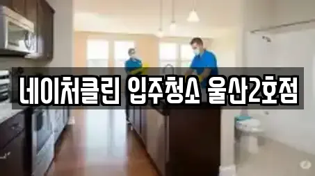 네이처클린 입주청소 울산2호점