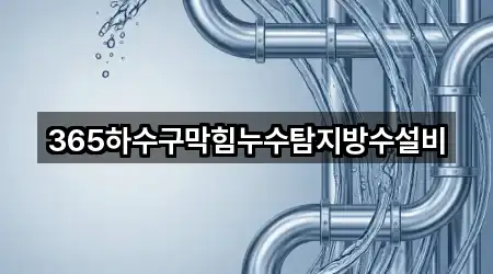 365하수구막힘누수탐지방수설비