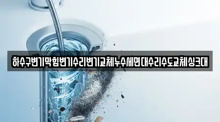 하수구변기막힘변기수리변기교체누수세면대수리수도교체싱크대