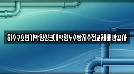 하수구소변기막힘싱크대막힘누수탐지수전교체배관공사