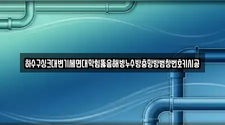 하수구싱크대변기세면대막힘뚫음해빙누수방충망방범창번호키시공