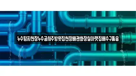 누수탐지천장누수공사주방윗집천장배관화장실아랫집배수구뚫음