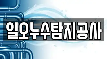 일오누수탐지공사