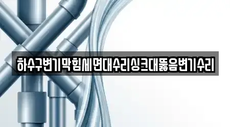 하수구변기막힘세면대수리싱크대뚫음변기수리