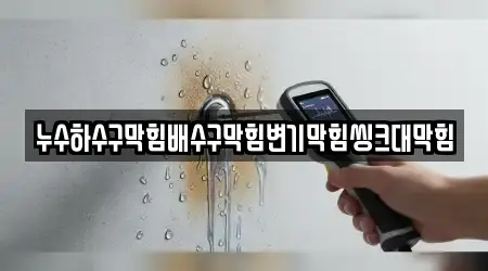 배수구 막힘 전라남도 충무동 3곳, 확인하기