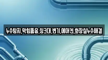 누수탐지,막힘뚫음,싱크대,변기,에어컨,화장실누수해결