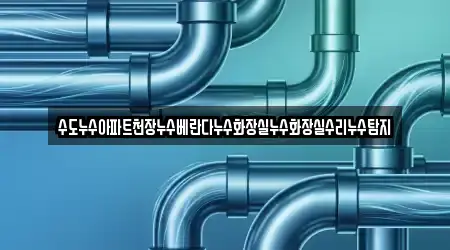 수도누수아파트천장누수베란다누수화장실누수화장실수리누수탐지