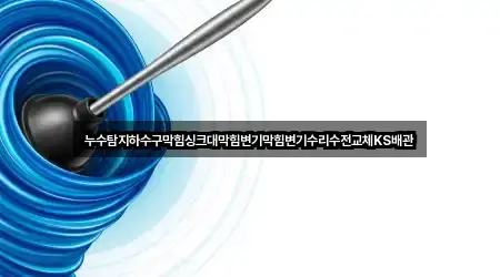 누수탐지하수구막힘싱크대막힘변기막힘변기수리수전교체KS배관