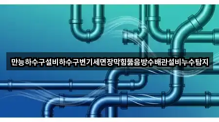 만능하수구설비하수구변기세면장막힘뚫음방수배관설비누수탐지