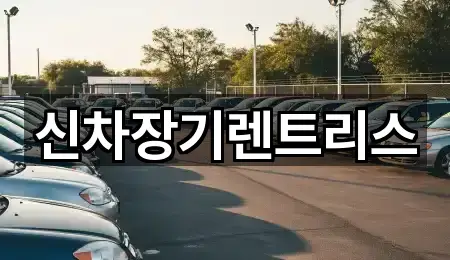 신차장기렌트리스