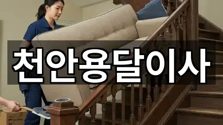 충남 구성동 용달이사 한 번에 보기 5곳