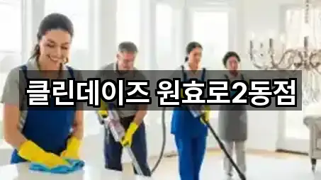 클린데이즈 원효로2동점