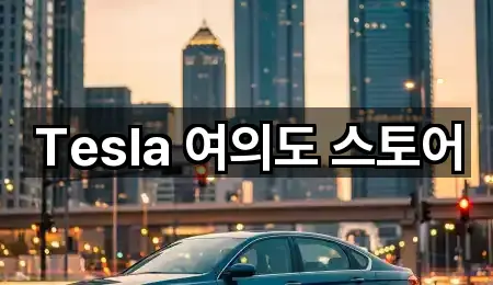 Tesla 여의도 스토어