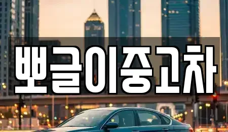 강원 강릉시 연곡면 중고차 전문 뽀글이중고차