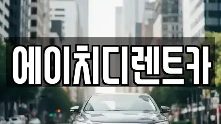 경기 군포시 둔대동 렌트카 전문 에이치디렌트카