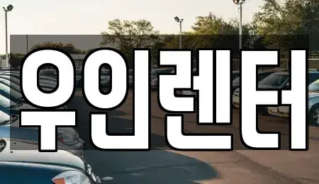 경기 김포시 걸포동 렌트카 전문 우인렌터