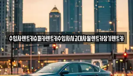 경기 성남시 분당구 대장동 장기렌트카 전문 수입차렌트카슈퍼카렌트카수입차사고대차월렌트카장기렌트카