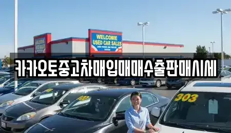 경기 안성시 양성면 중고차 전문 카카오토중고차매입매매수출판매시세