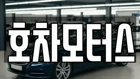 경기 용인시 기흥구 구갈동 중고차 전문 호차모터스