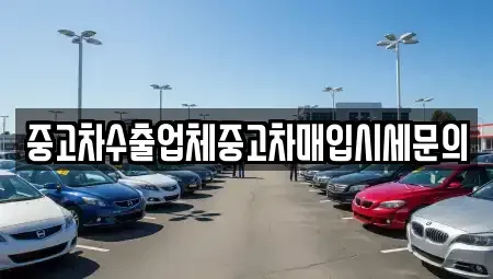 경기도 광주시 직동 중고차매입 전문 중고차수출업체중고차매입시세문의