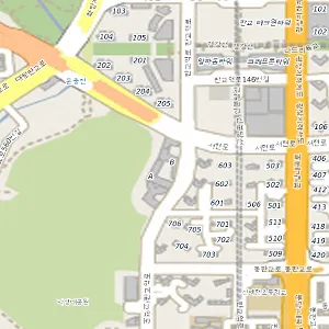 경기도 성남시 분당구 서현동 단기렌트카 데일리렌터카 위치