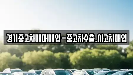 경기도 안산시 상록구 본오동 중고차 전문 경기중고차매매매입-중고차수출.사고차매입