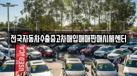 경기도 양주시 회정동 중고차 전문 전국자동차수출중고차매입매매판매시세센터