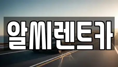 경기도 의정부시 금오동 단기렌트카 전문 알씨렌트카