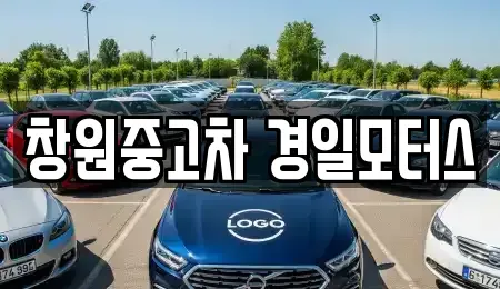 경남 창원시 의창구 중고차 전문 창원중고차 경일모터스