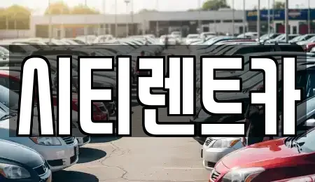 경남 함안군 렌트카 전문 시티렌트카