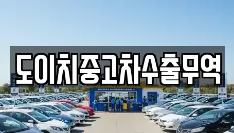 경북 포항시 북구 여천동 중고차 전문 도이치중고차수출무역