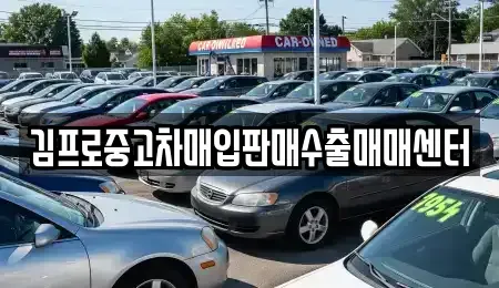 경상남도 김해시 장유동 중고차 전문 김프로중고차매입판매수출매매센터