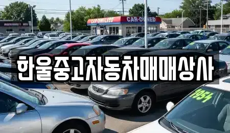 경상남도 남해군 중고차 전문 한울중고자동차매매상사