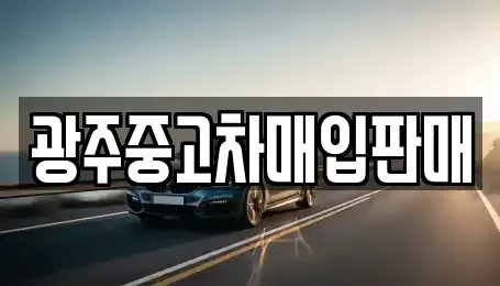 광주 서구 금호동 중고차 전문 광주중고차매입판매