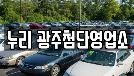 광주광역시 광산구 도천동 렌트카 전문 누리 광주첨단영업소