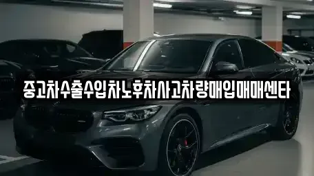 광주광역시 광산구 도천동 중고차매매 전문 중고차수출수입차노후차사고차량매입매매센타