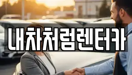 대구광역시 수성구 만촌동 렌트카 전문 내차처럼렌터카