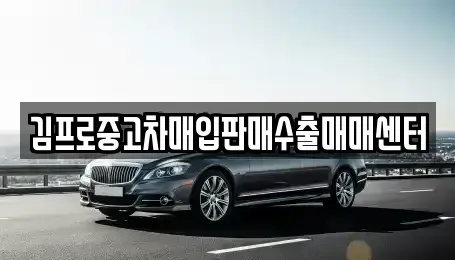 대전 유성구 상대동 중고차매입 전문 김프로중고차매입판매수출매매센터