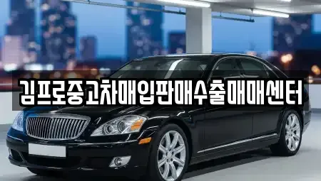 부산 기장군 기장읍 중고차매입 전문 김프로중고차매입판매수출매매센터