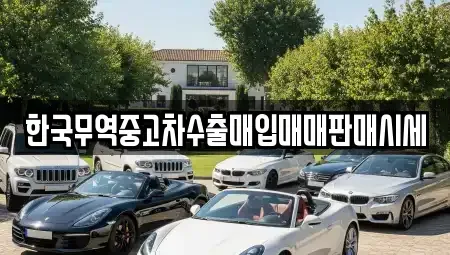 부산 기장군 기장읍 중고차매입 전문 한국무역중고차수출매입매매판매시세