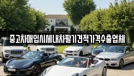 부산 서구 부민동2가 중고차매입 전문 중고차매입시세내차팔기견적가격수출업체