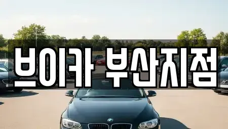 부산 중구 대청동1가 렌트카 전문 브이카 부산지점