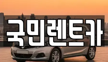 부산광역시 서구 서대신동3가 렌트카 전문 국민렌트카